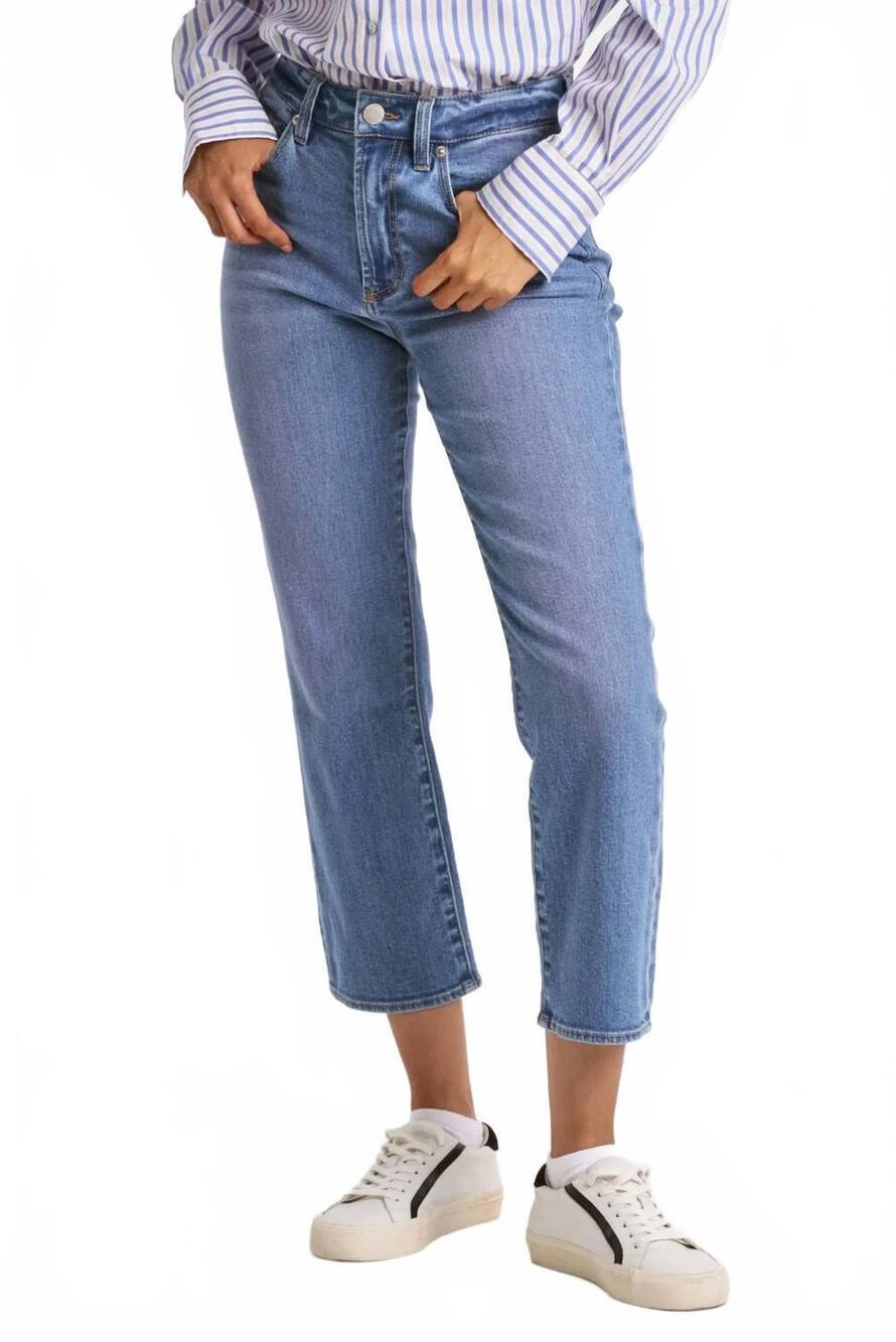 NEW DEAR JOHN DENIM frankie cropped jeans in balboa island